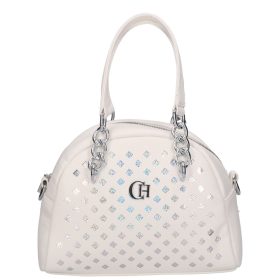 Chiara rostbőr táska E 6005-L fehér