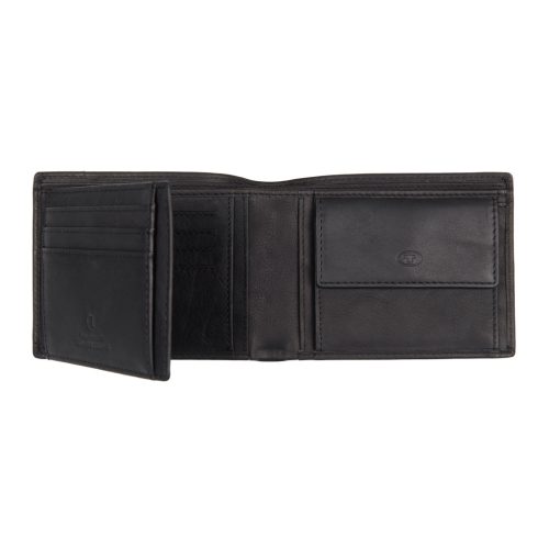 Tom Tailor 29449-60 fekete bőr férfi pénztárca