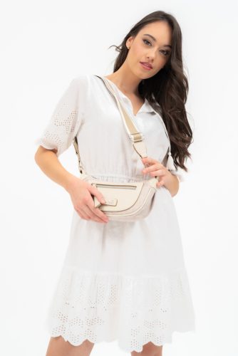 Budmil 10230099-S1 bézs női táska