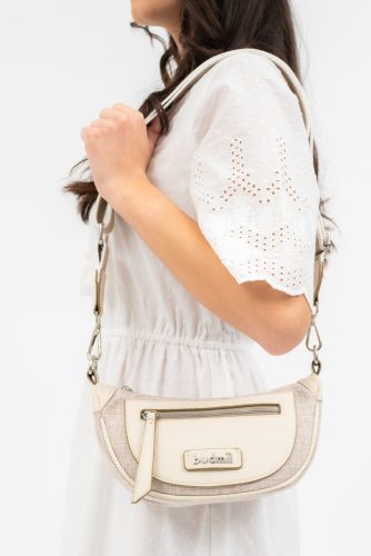 Budmil 10230099-S1 bézs női táska
