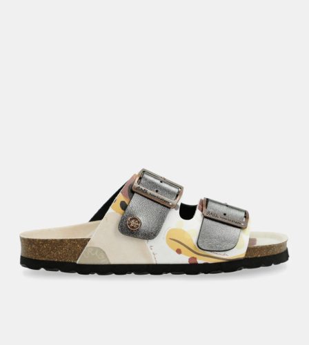 Anekke 40371-616 36 fehér grafit papucs