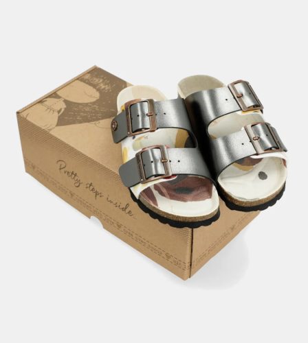 Anekke 40371-616 36 fehér grafit papucs