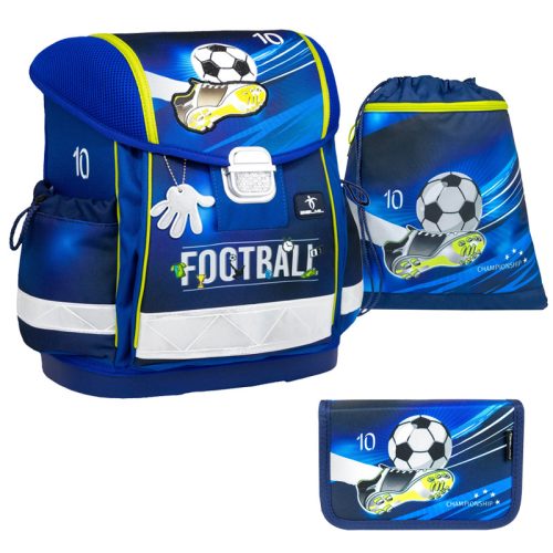 Belmil Kick The Ball focis elsős iskolatáska szett 