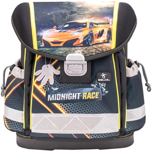 Belmil Midnight Race autós elsős iskolatáska szett