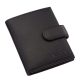 La Scala valódi bőr irat és kártyatartó AD1009/T fekete