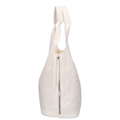 Hernan Bag 6043 fehér divatos shopper táska és kis táska egyben