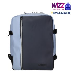   Enrico Benetti kék Wizzair és Ryanair méretű hátizsák és kabintáska 56004
