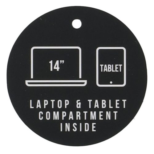 Enrico Benetti Newcastle fekete hátizsák 46222