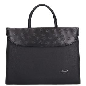 Karen rostbőr táska 284 fekete rózsa