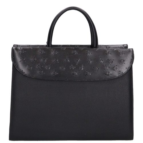 Karen rostbőr táska 284 fekete rózsa