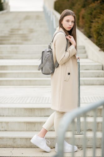 Karen rostbőr táska D 408 fehér