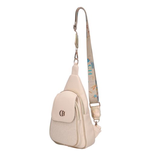 Chiara táska I 5037-K bézs arany új