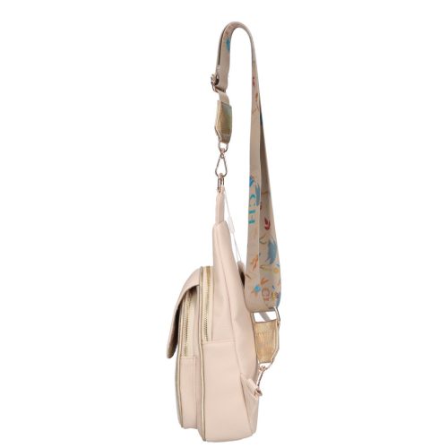 Chiara táska I 5037-K bézs arany új