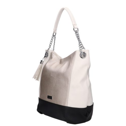 Chiara rostbőr táska K 700 fehér pezsgő 