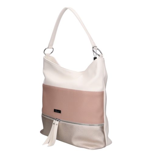 Karen rostbőr táska 1713 fehér púder pezsgő