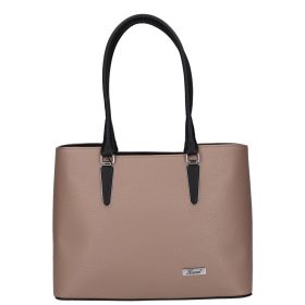 Karen 1405 drapp fekete rostbőr női táska