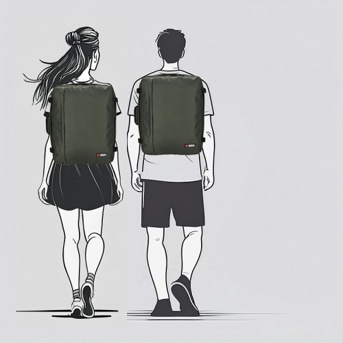 Enrico Benetti zöld utazótáska 46226