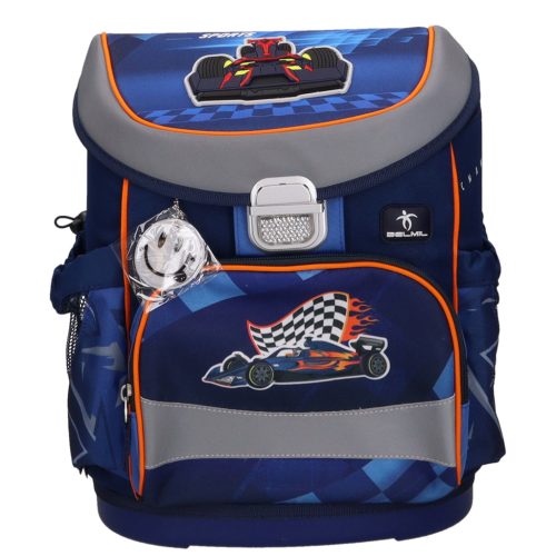 Belmil versenyautós elsős iskolatáska szett 