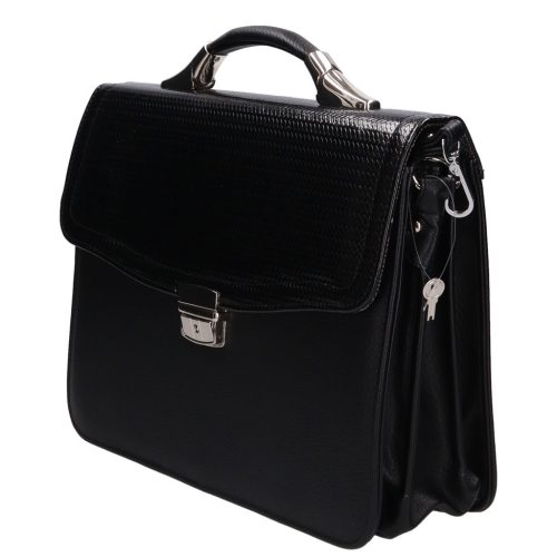 Karen rostbőr táska 2005 fekete lakk fonott