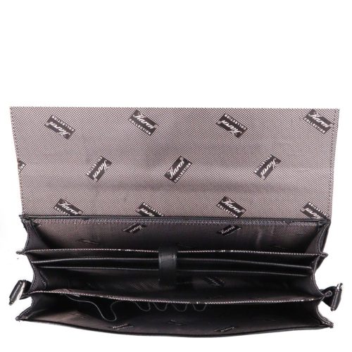 Karen rostbőr táska 2005 fekete lakk fonott