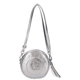 Chiara rostbőr táska I 5013 ezüst