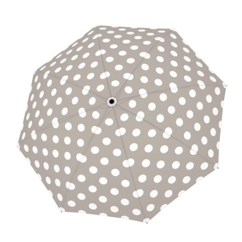 Derby Hit Mini 700165PDO bézs pöttyös manuális esernyő