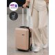 Bontour Wizzair ülés alatti bőrönd XS méret pezsgő 40x30x20 cm