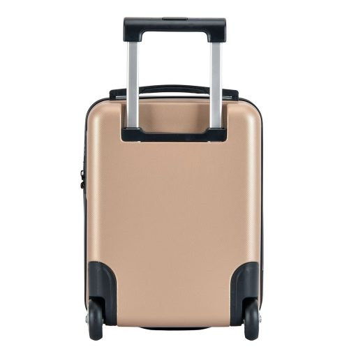 Bontour Wizzair ülés alatti bőrönd XS méret pezsgő 40x30x20 cm