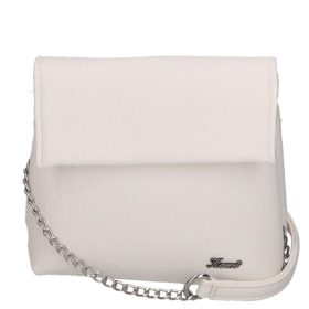 Karen D 383 fehér rostbőr táska