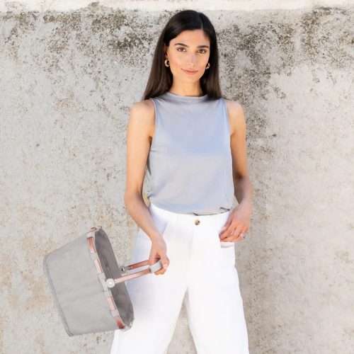 Reisenthel Carrybag XS BN1036 Twist Skay Rose kicsi bevásárló kosár