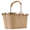 Reisenthel Carrybag BK6046 frame rhombus ginger bevásárló kosár
