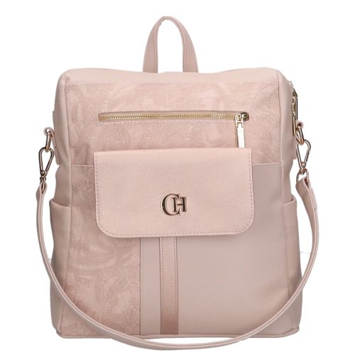 Chiara rostbőr táska E 6007 púder virág