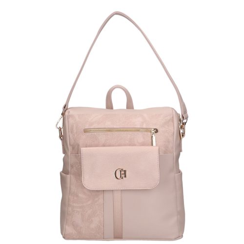 Chiara rostbőr táska E 6007 púder virág