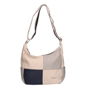 Hernan Bag HB1850 bézs kék női válltáska