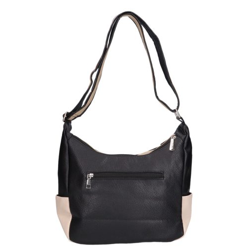 Hernan Bag HB1850 fekete bézs női válltáska