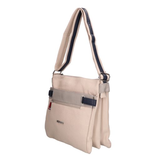 Hernan Bag 8826 bézs kék táska