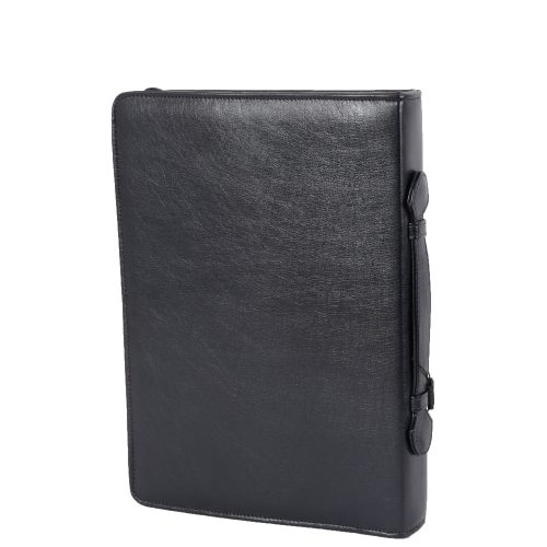 KAREN R 015 Kék rostbőr A4-es mappa