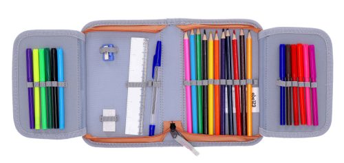 ABC123 lovas lány iskolatáska szett elsősöknek 4 részes