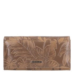 Cavaldi drapp női bőr pénztárca PX20