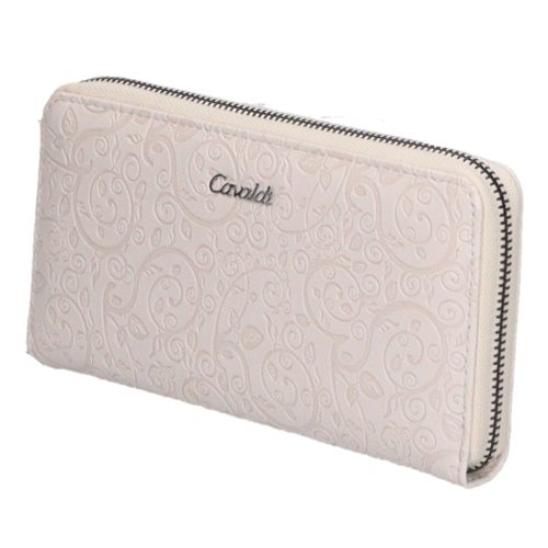 Cavaldi bézs női bőr pénztárca PX25