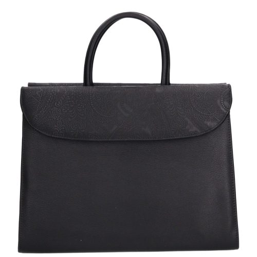 Karen rostbőr táska 284 fekete virág matt