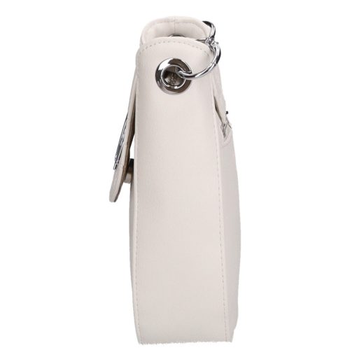 Chiara rostbőr táska K 773 fehér rózsa