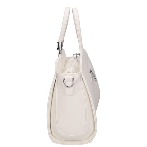 Karen rostbőr táska D 341 fehér rózsa