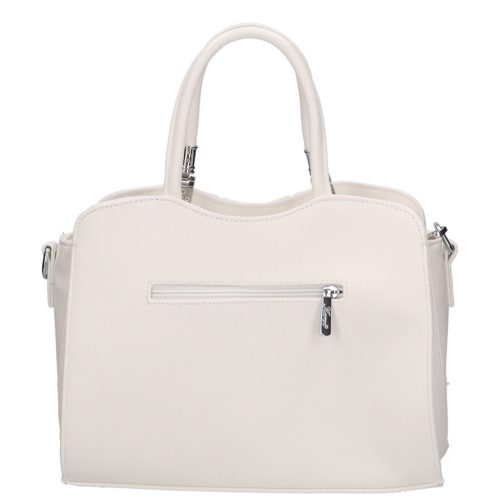 Karen rostbőr táska D 341 fehér rózsa