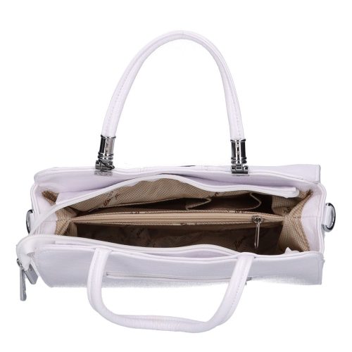 Karen rostbőr táska D 341 fehér rózsa