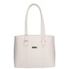 Karen rostbőr táska 1432-2 fehér rózsa