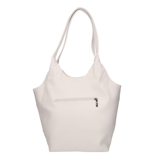 Karen rostbőr táska 9484 fehér ezüst táska