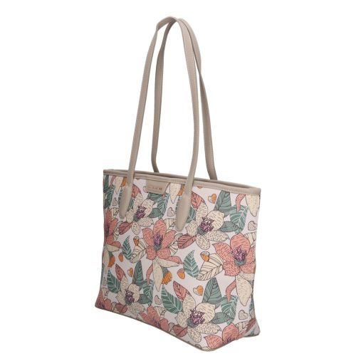 David Jones CM7592 színes virágos női válltáska