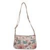 David Jones CM7589 színes virágos cipzáras crossbody táska