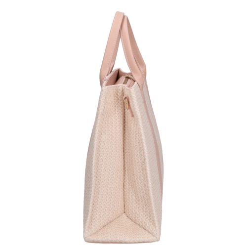 David Jones szalma hatású kézitáska CM6960A bézs púder